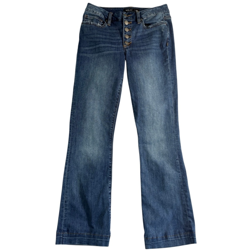 Miss‎ Me Los Angeles Bootcut Jeans Womens 28 Blue Denim Stretch Mid Rise Casual